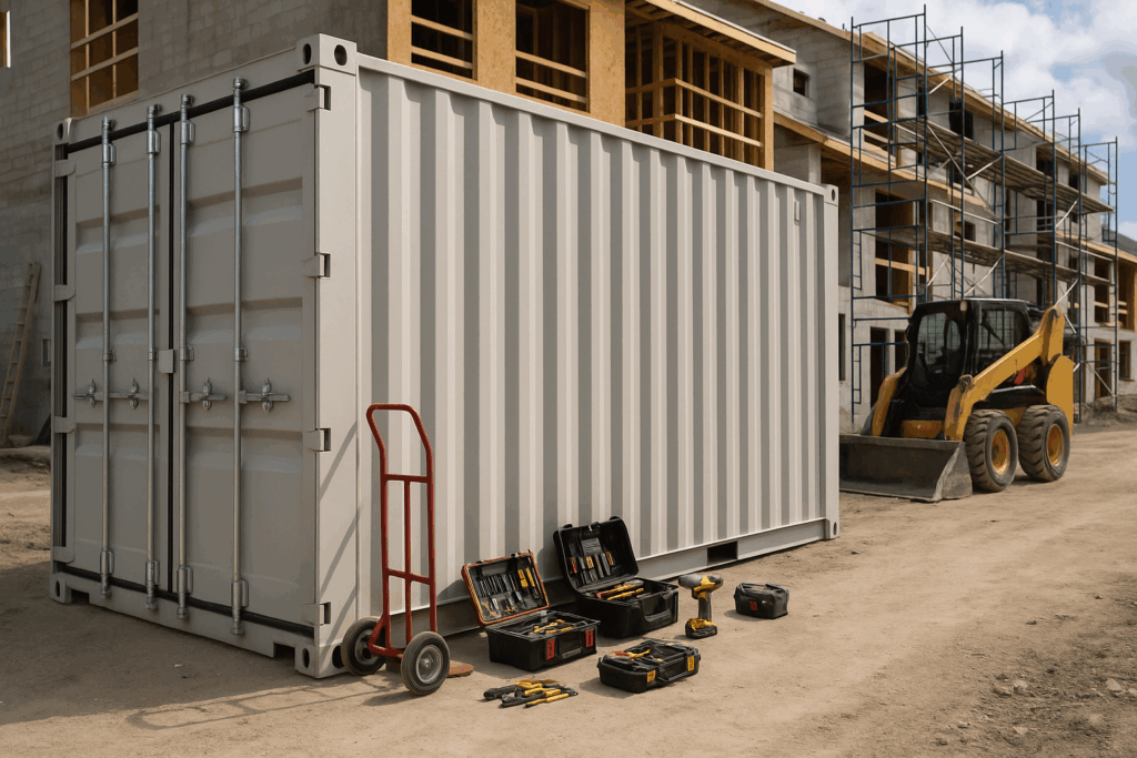 Shipping Containers for Contractors and Trades