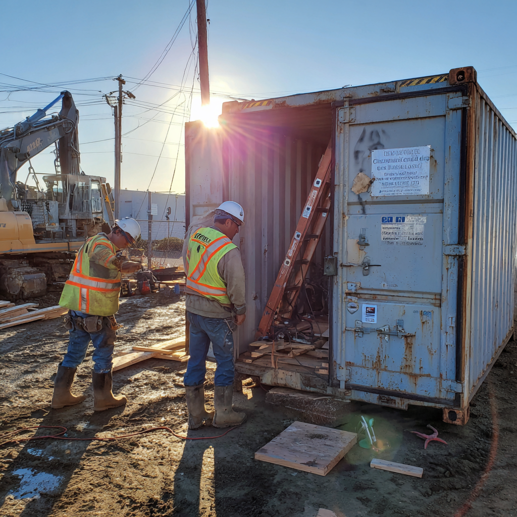 Secure, On-Site Storage Delivered to Your Jobsite