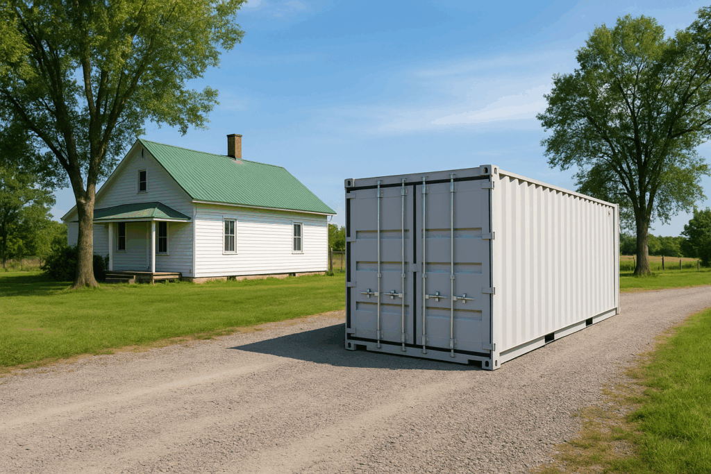 Shipping Containers for Rural Residential Properties