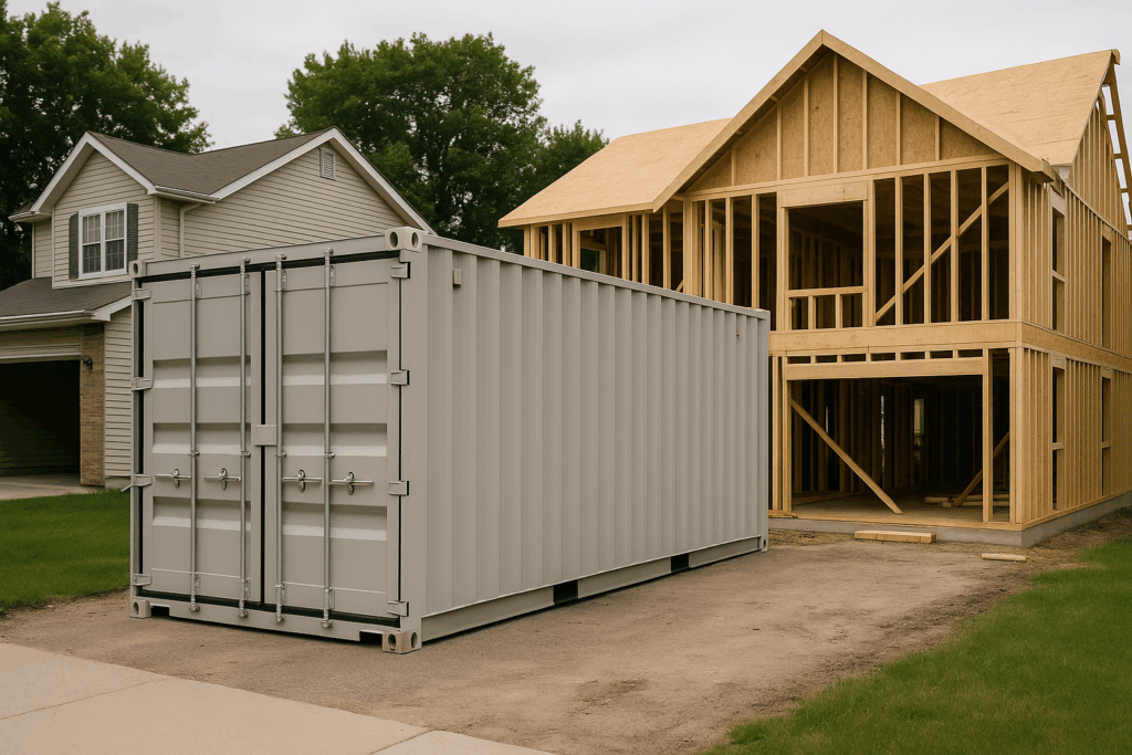 shipping containers for Residential & Renovation Projects